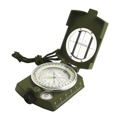 Waterproof High Precision Compass Outdoor Gadget Sports Hiking Mountaineering Professional Military Army Metal Sight