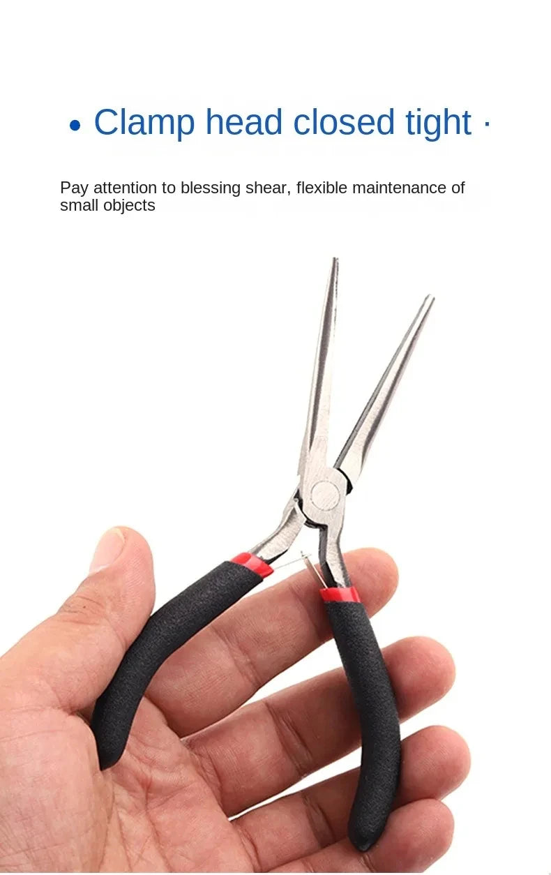 Multi Tool Long Nose Plier Needle Nose Plier Forceps Repair Hand Tool
