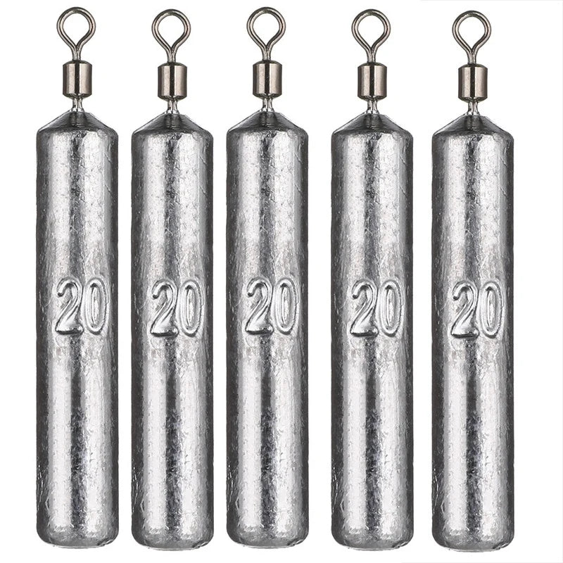Water Drop Sinker Weights (5 Pack)