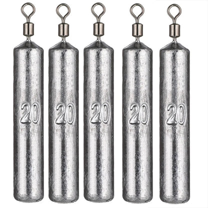 Water Drop Sinker Weights (5 Pack)