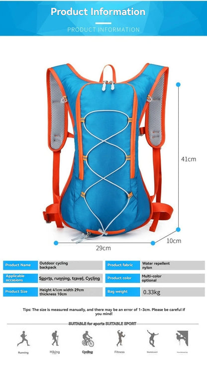 ThinkRider Cycling Backpack 12L Bicycle Bags Outdoor Sport Climbing Hiking MTB Road Bike Hydration Backpack