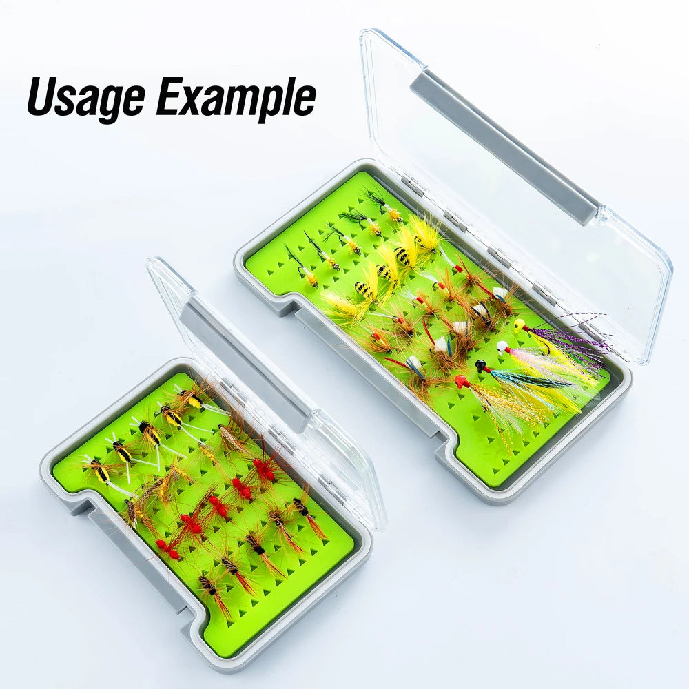 akakuma Clear Lid EVA Foam Fly Box