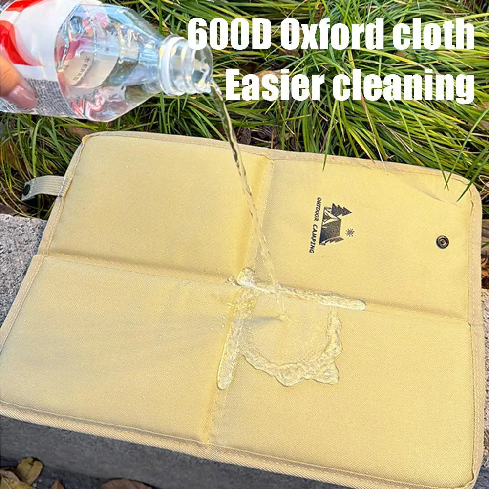 Outdoor Hiking Portable Oxford Cloth Foldable Moisture-Proof Cushion Dirt Proof Picnic Mat Camping Insulation Beach Mat