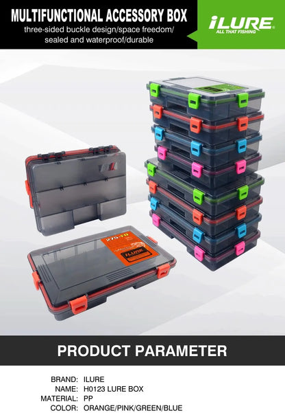 ilure Large Waterproof Tackle Organizer Box
