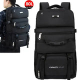 60L 80L Climbing Backpack Hiking Camping Rucksack Outdoor Travel Trekking Mountaineering Bag Large Sport Luggage Storage Bags