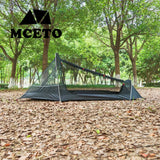 2 People Camping Tent Ultra Light Hiking Backpack Tent Dual Layer Waterproof Outdoor Travel Tunnel Tent  Portable Trekking Tent