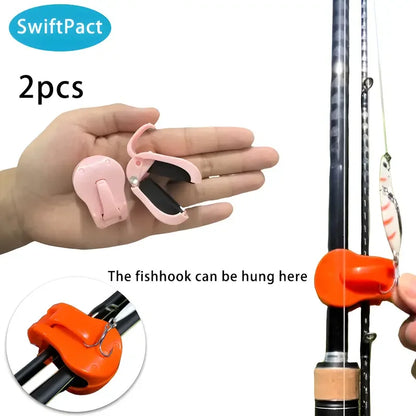Quick-Attach Fishing Rod Clips (2 Pack)