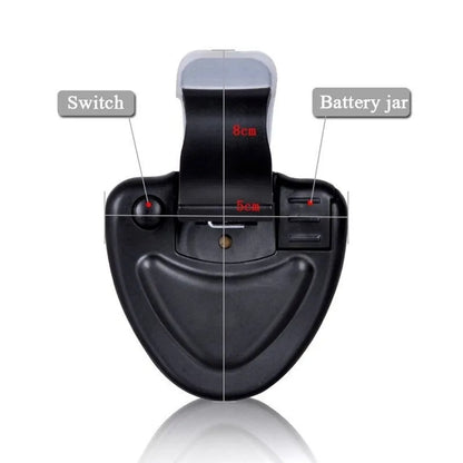 Clip-On Electronic Bite Alarm with LED & Sound