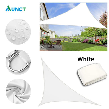 Waterproof Sun Shelter Triangle Sunshade Protection Outdoor  Cover Garden Patio Pool Shade Sail Awning Camping Sun Shade 420D