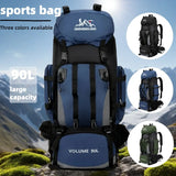 Large 90L Travel Backpack Camping Hiking Military Mountaineering Outdoor Adventure Bag Durable Waterproof Backpacking Bag