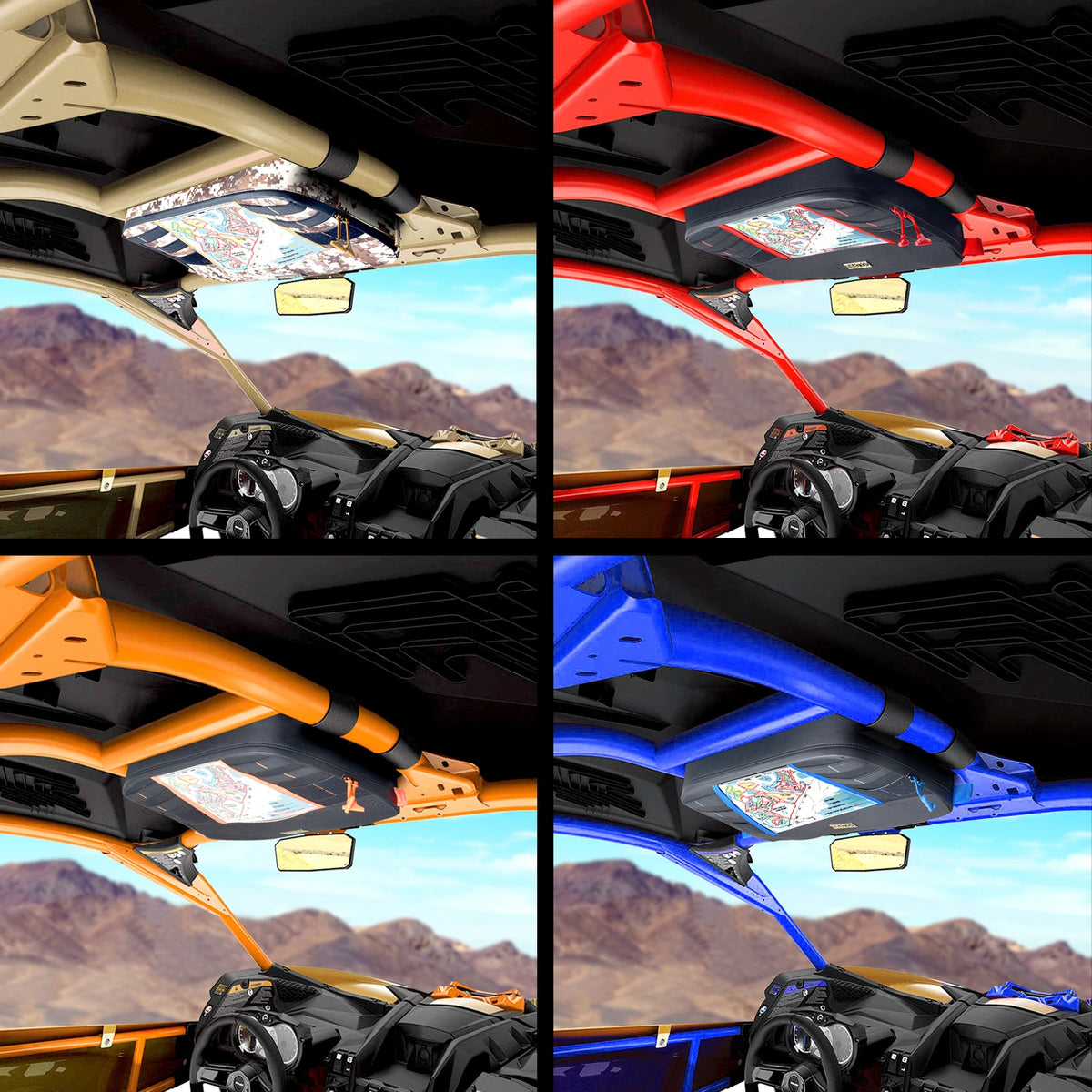 Maverick X3 Accessory 10 L Overhead Roof Tent Bag Over Head Roof Car Organizer for UTV Can Am Maverick X3 MAX