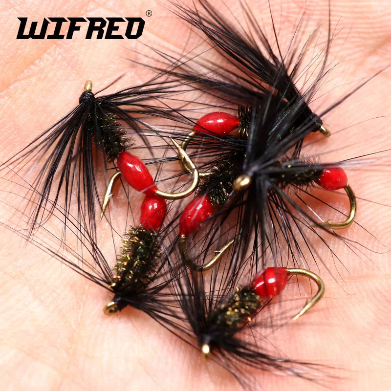 Wifreo Red Ant Wet Flies #12 (6 Pack)