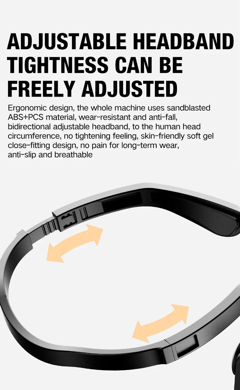 Rechargeable Ear Clip LED Headlamp