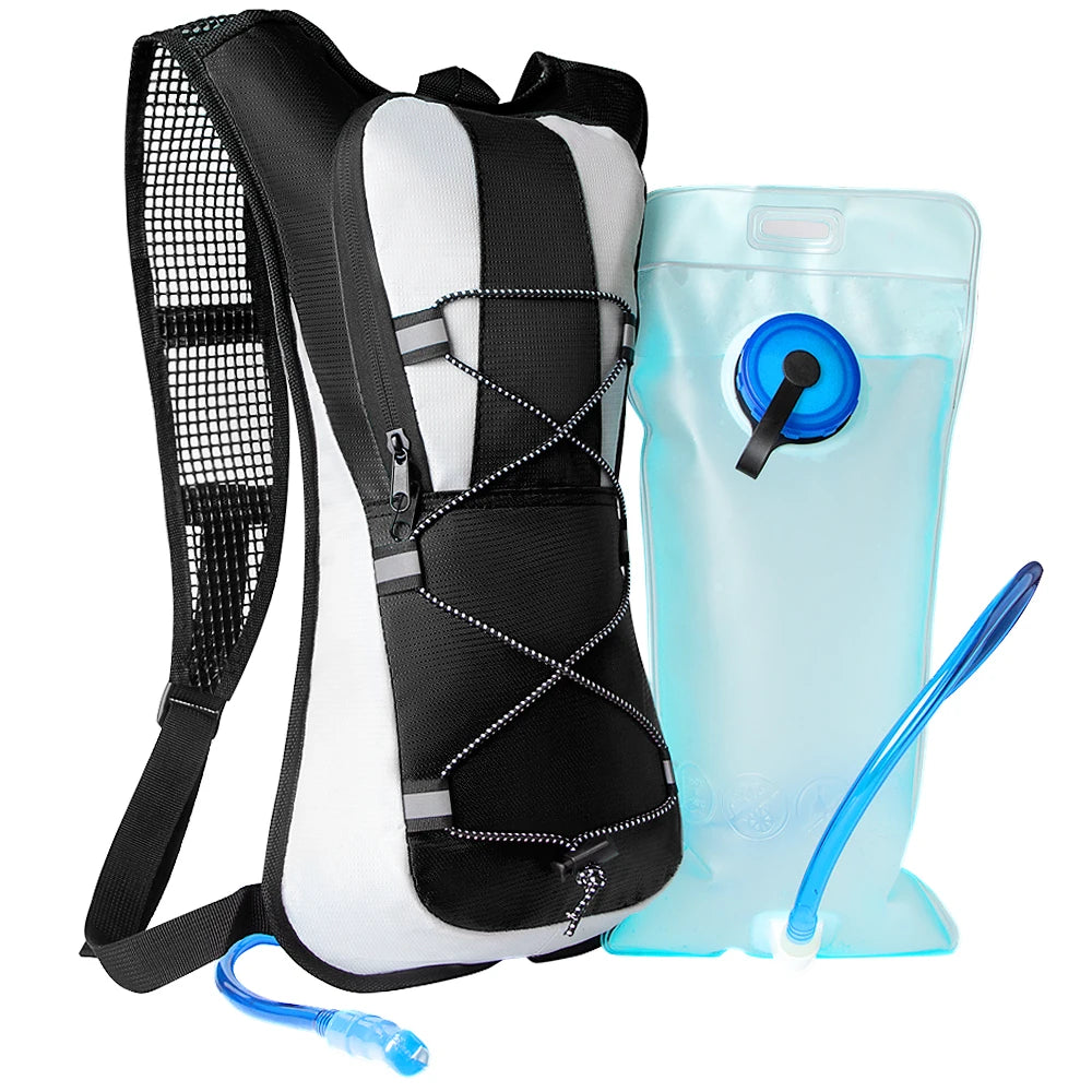 Hydration Backpack Hydration Pack with 2L Water Bladder, Lightweight Insulation Water Backpack for CyclingHiking,RunningClimbing