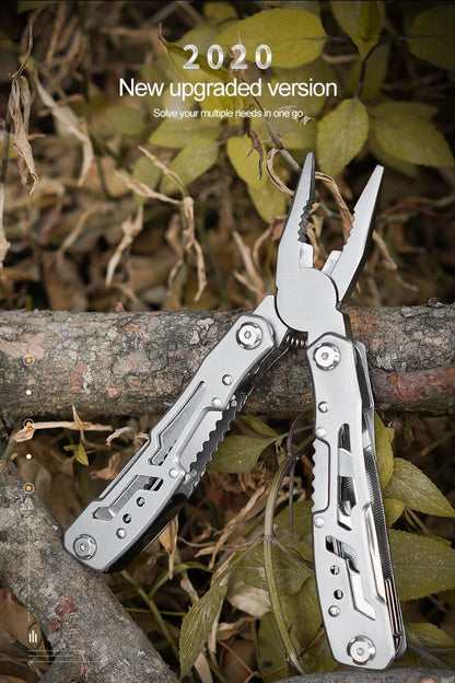 Multi-tool Pliers Outdoor Combination Knife Pliers Stainless Steel Folding Portable Multi-purpose Camping Survival Pliers Tools
