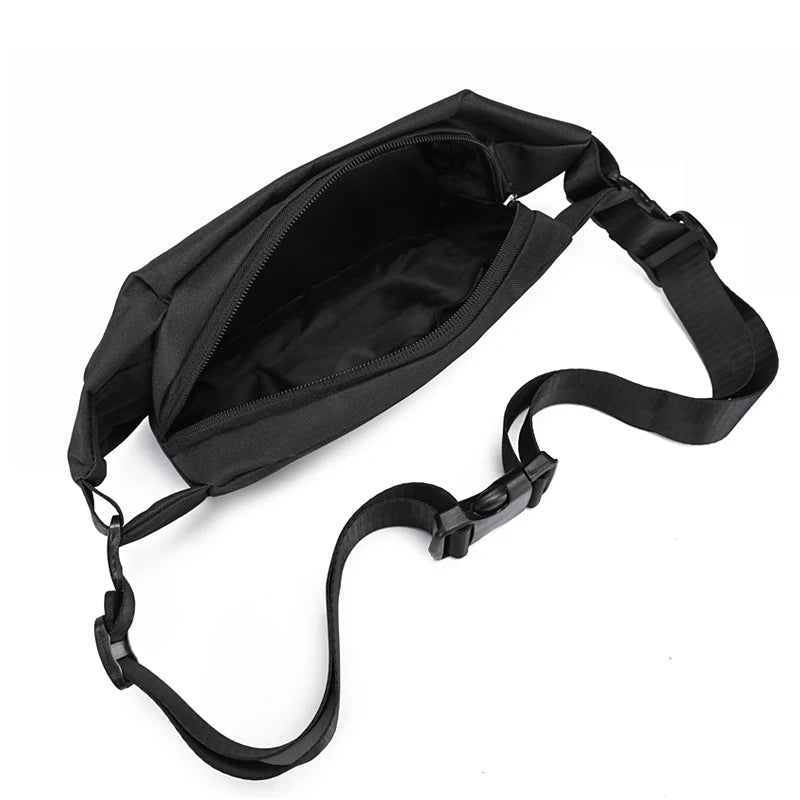 Men Minimalist Outdoor Sports Running Jogging Waist Bag Man Waterproof Fanny Pack Stylish Cross Body Belt Bag Waist Bag for Men