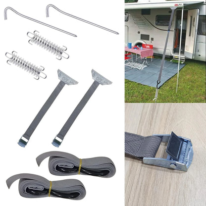 For Fiamma Thule Storm Straps Tensioner Awning Tie Down Caravan Motorhome Green Any Combination RV Parts  Accessories