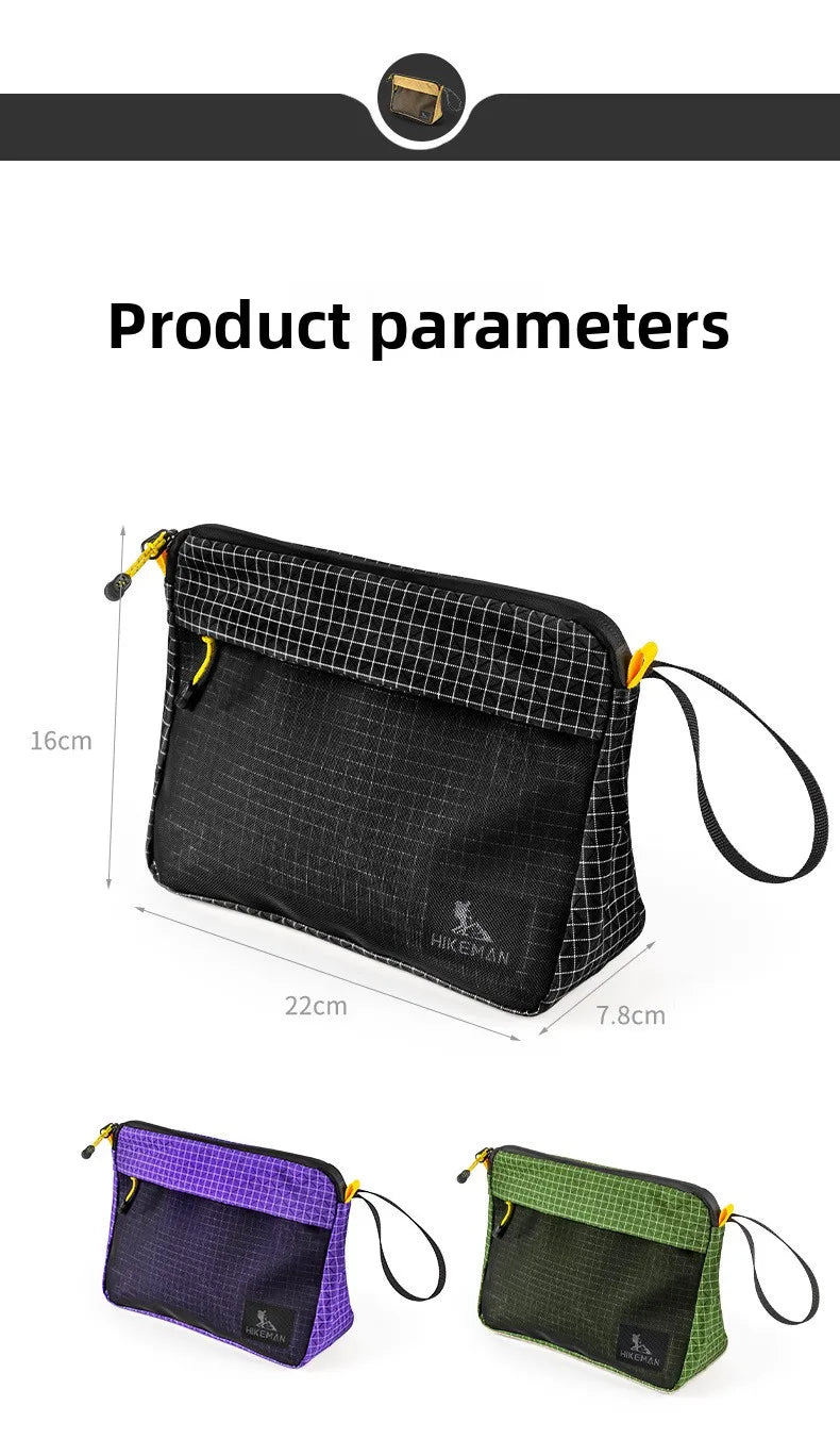 Ultralight Dyneema Waterproof Dry Bag UHMWPE Material IPX6 Sealed for Swimming Camping Hiking Beach Sport Electronics Protection