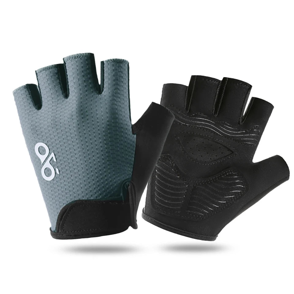 GETINFIT Summer Cycling Half Finger Gloves Lightweight Breathable Non-Slip Durable Shock Absorbing Outdoor Gym Hiking Running