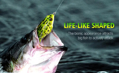 Topwater Prop Frog Lure Kit