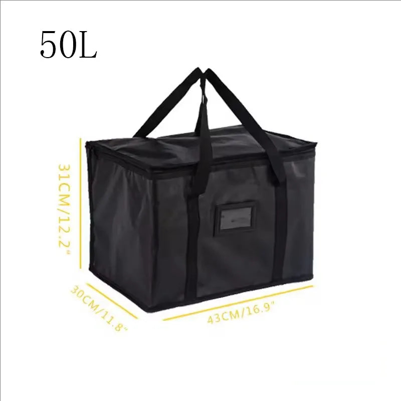HOMEFISH 2026 New Warm Insulated Lunch Pouch, Convenient Takeaway Delivery Tote Bag, High Durability Food Storage Container
