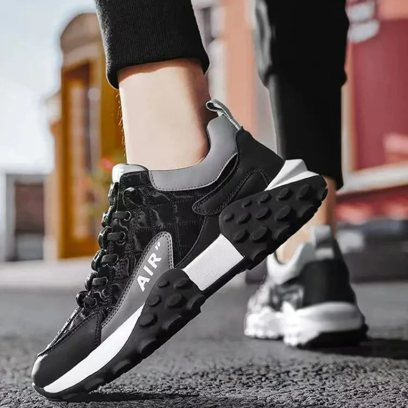 2025 Men’s Running Shoes – Breathable Outdoor Fashion Sneakers | Lightweight Non-Slip Casual Sports Shoes