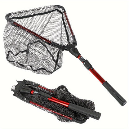 Telescopic Triangle Folding Fishing Net