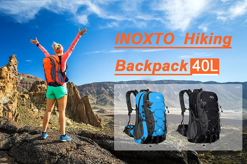 Hiking Storage Backpack Sturdy 40 Liter Bag Travel Tactical Backpack Trekking Backpack Mountaineering Hiking Camping Backpack
