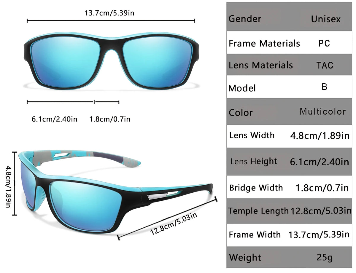 POAT TAC Polarized Fishing Sunglasses
