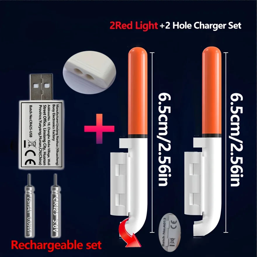 Rechargeable Rod Tip Bite Light Set