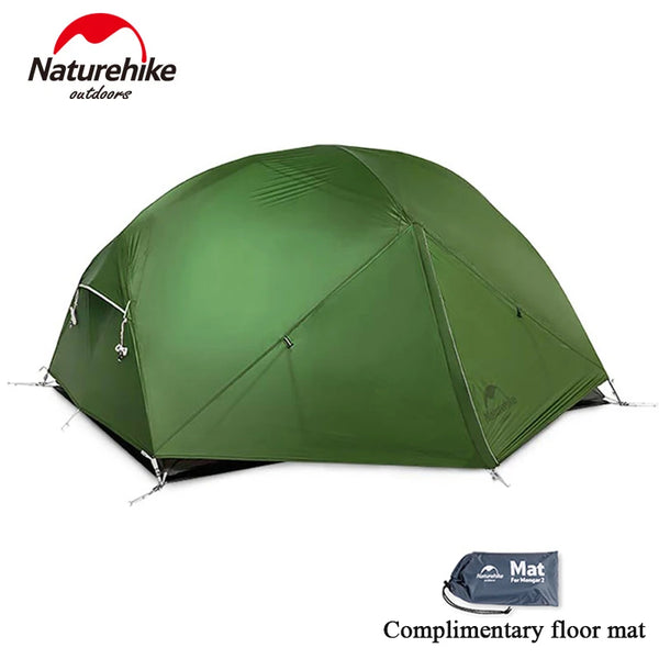 Naturehike Mongar 2-Person Ultralight Backpacking Tent – 20D Nylon