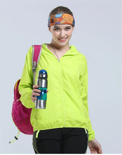 Waterproof Quick-Dry Camping Rain Jacket