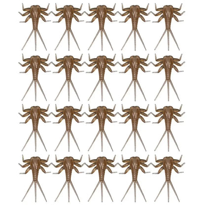 Realistic Mayfly Nymph Body Components (20 Pack)