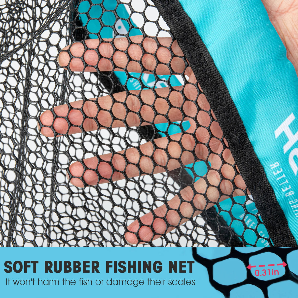 THKFISH Folding Fly Fishing Landing Net