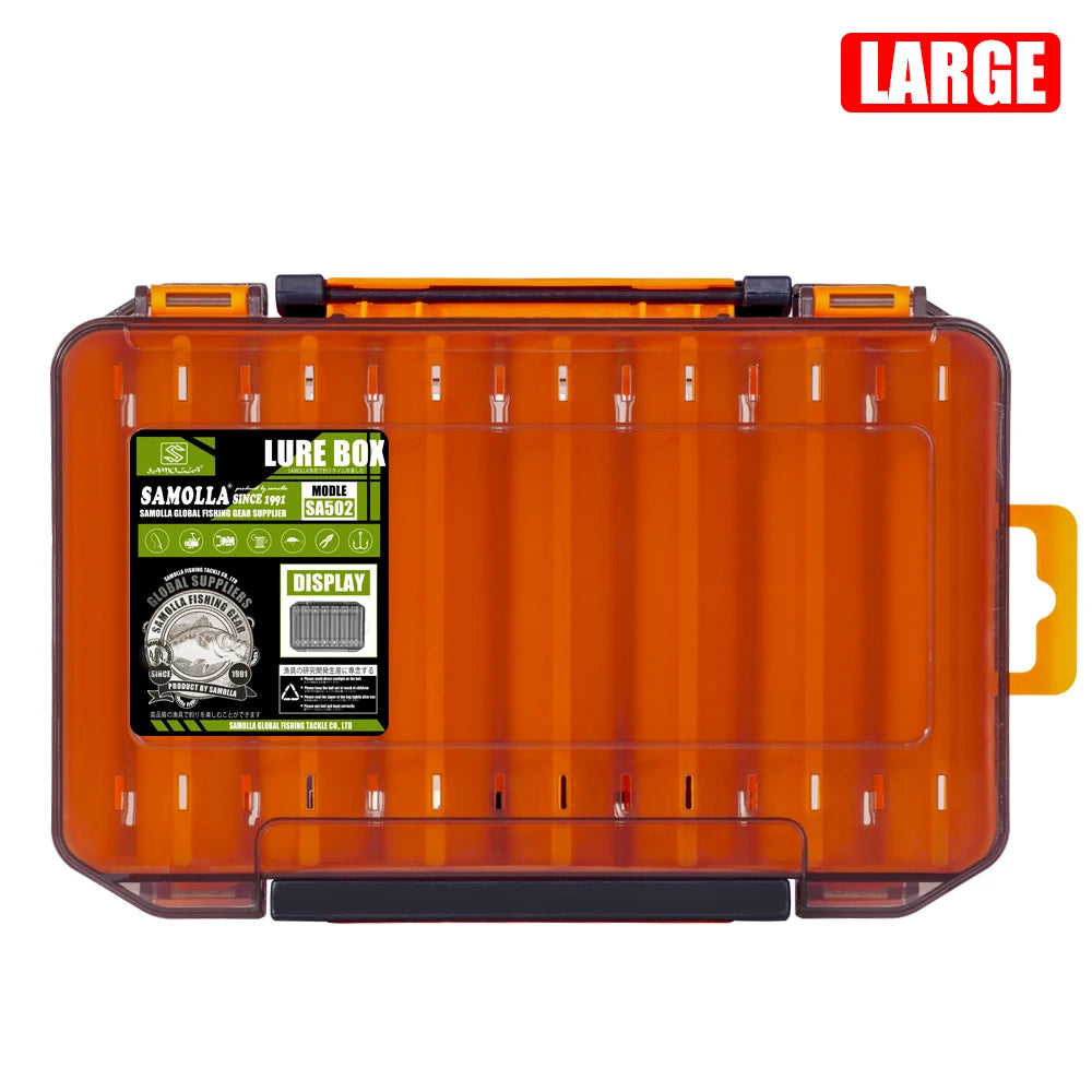 SAMOLLA 14-Compartment Tackle Box