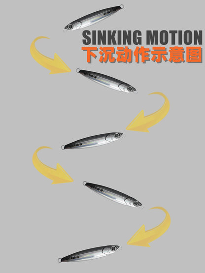 Mr JigginG Fast Sinking Metal Jig (10-40g)