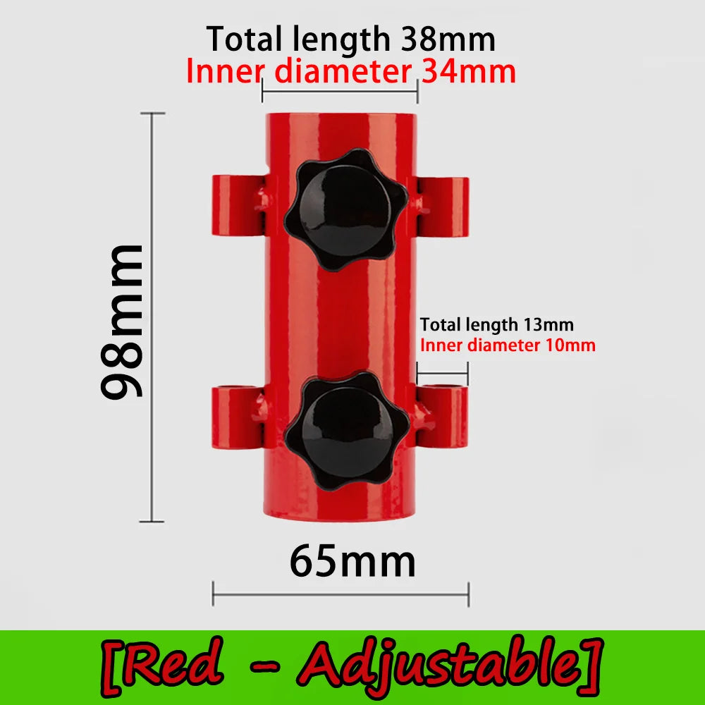 Outdoor camping adjustable canopy pole holder large diameter bracket camping tent canopy accessories strut fixing tube base