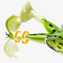 Topwater Prop Frog Lure Kit