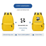 Personalized School Bag Custom Logo School Backpack Training Class Gift School Name Pattern Elementary school backpack wholesale