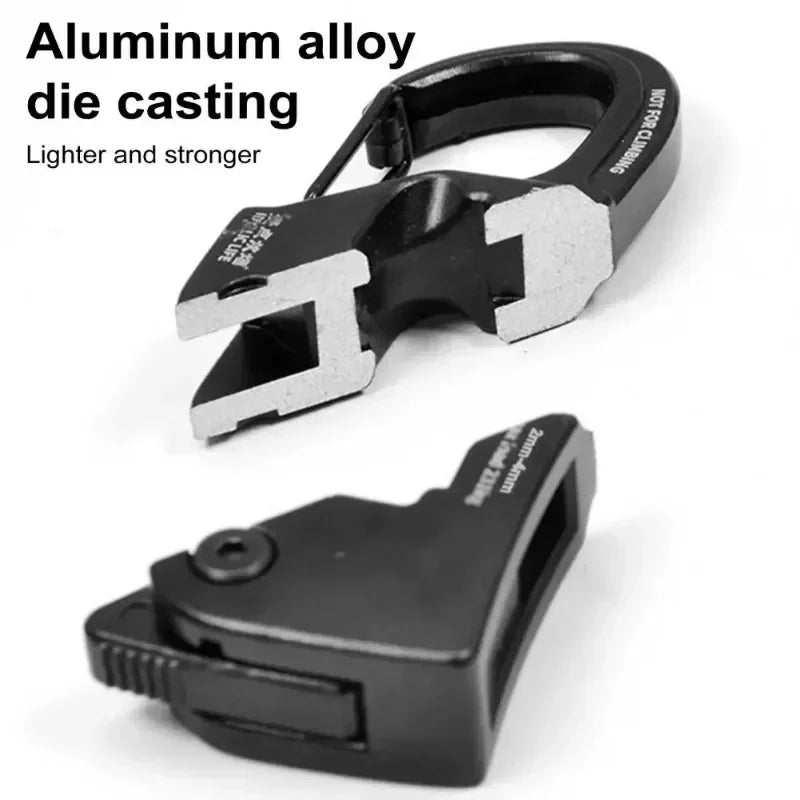 Tent Rope Tightener Camping Aluminum Alloy Ropes Buckle Tent Cord Adjuster Outdoor Survival Tools Ratchet Hangers Tent Suppies