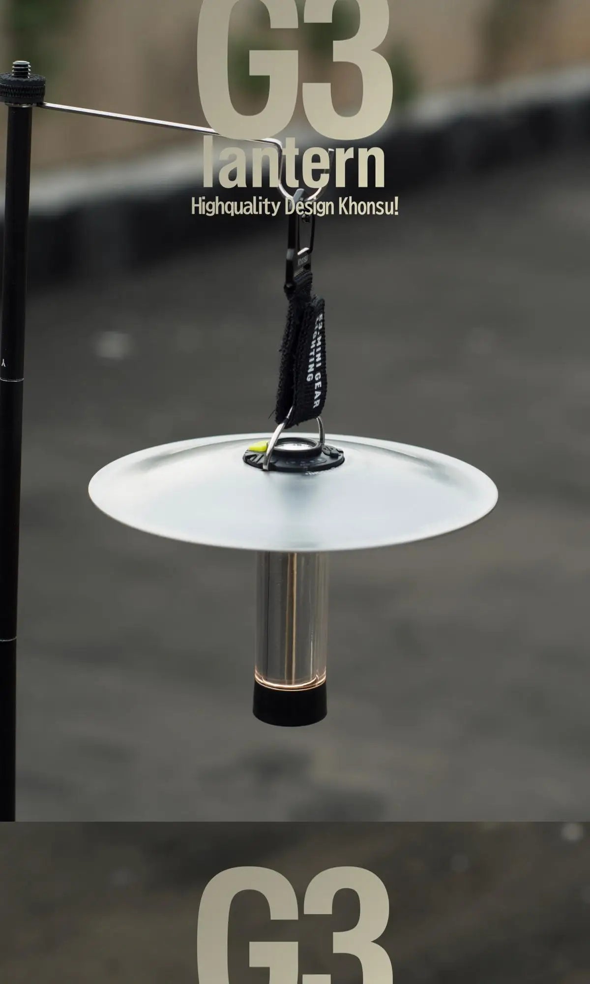 3000mAh Lighthouse LED Camping Lantern
