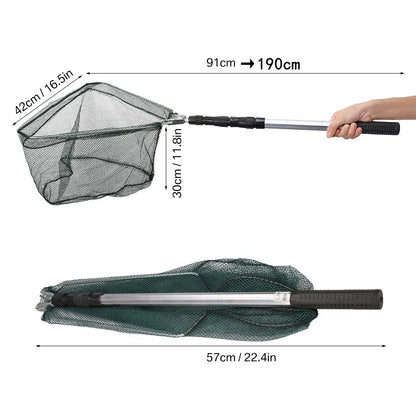Telescopic Floating Landing Net (55-190cm)