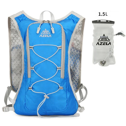 8L Running Hydration Vest Backpack Men Women Outdoor Sport Bags Trail Marathon Jogging Hiking Backpack Option Water Bag Flask