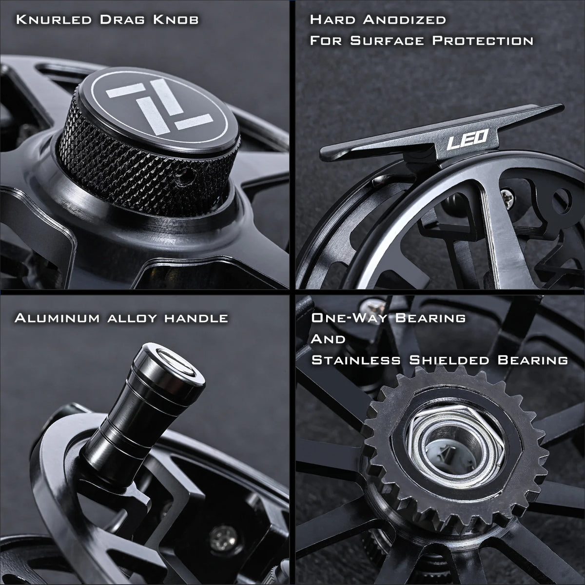 LEO Ultralight Aluminum Fly Reel
