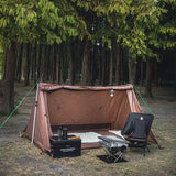 Tents Outdoor Camping Waterproof  Ultralight 2 Ppl Rodless Single Iayer Tent Shed Survival Equipment Hiking Supplies