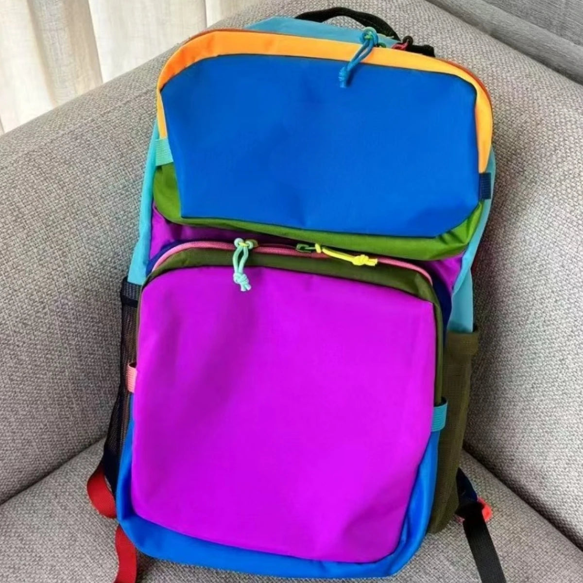 Backpack Men's and Women's Casual Mountaineering Sports Backpack Business Computer Bag Travel School Bag Outdoor Leisure Student