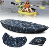 Waterproof Kayak Storage Cover – UV Protection Canoe & Boat Dust Shield Outdoor Fishing Accessory