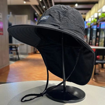 Quick-Dry Fishing Sun Hat with Neck Flap