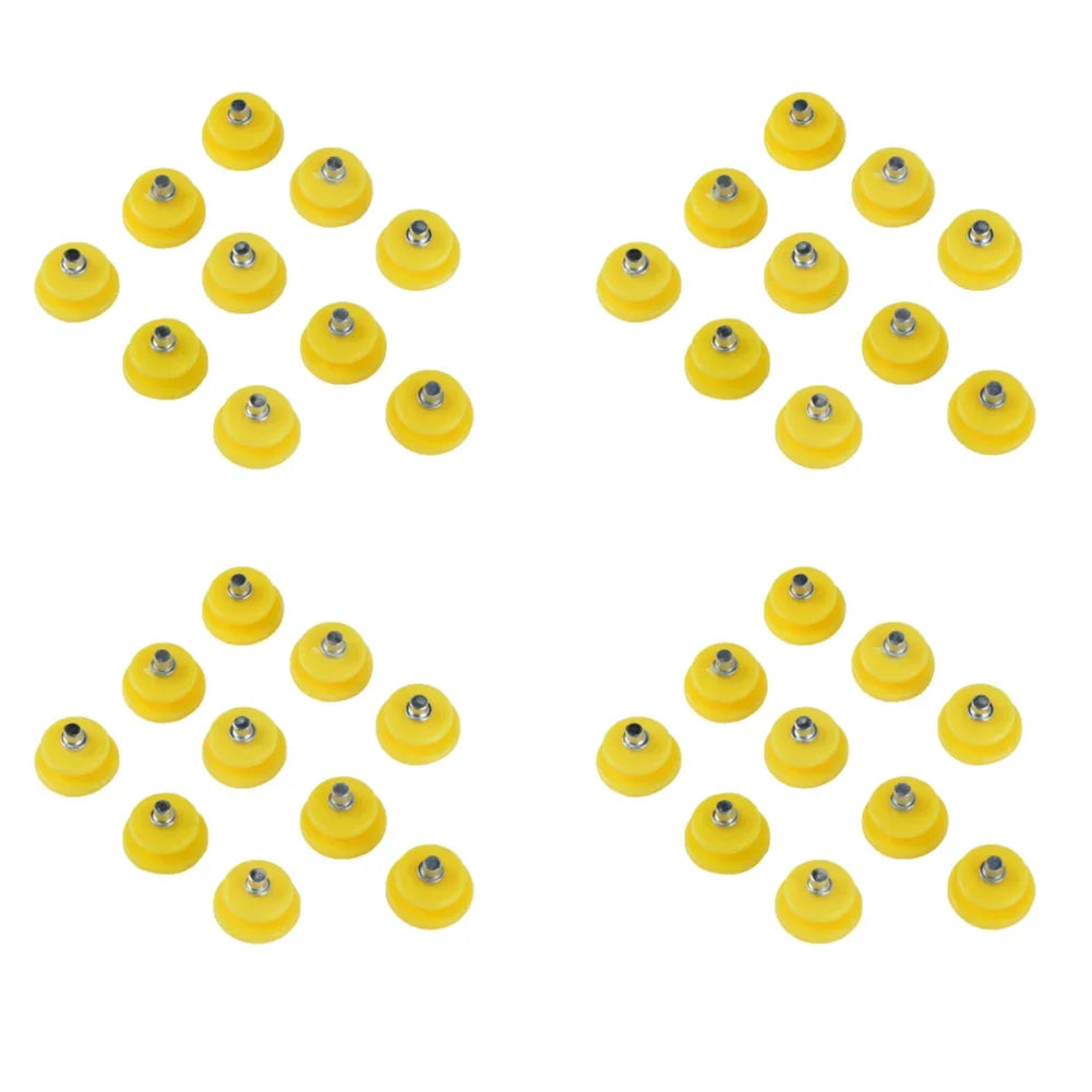 10-50PCS Outdoor Teeth Nail  Ice Snow Crampons Spike Winter Anti-slip Shoe Cover Climbing Fishing Travel Kit