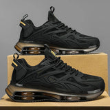 2025 Men’s Air Cushion Sneakers – Breathable Lightweight Running & Walking Shoes, Non-Slip Athletic Training Sneakers for Men & Women
